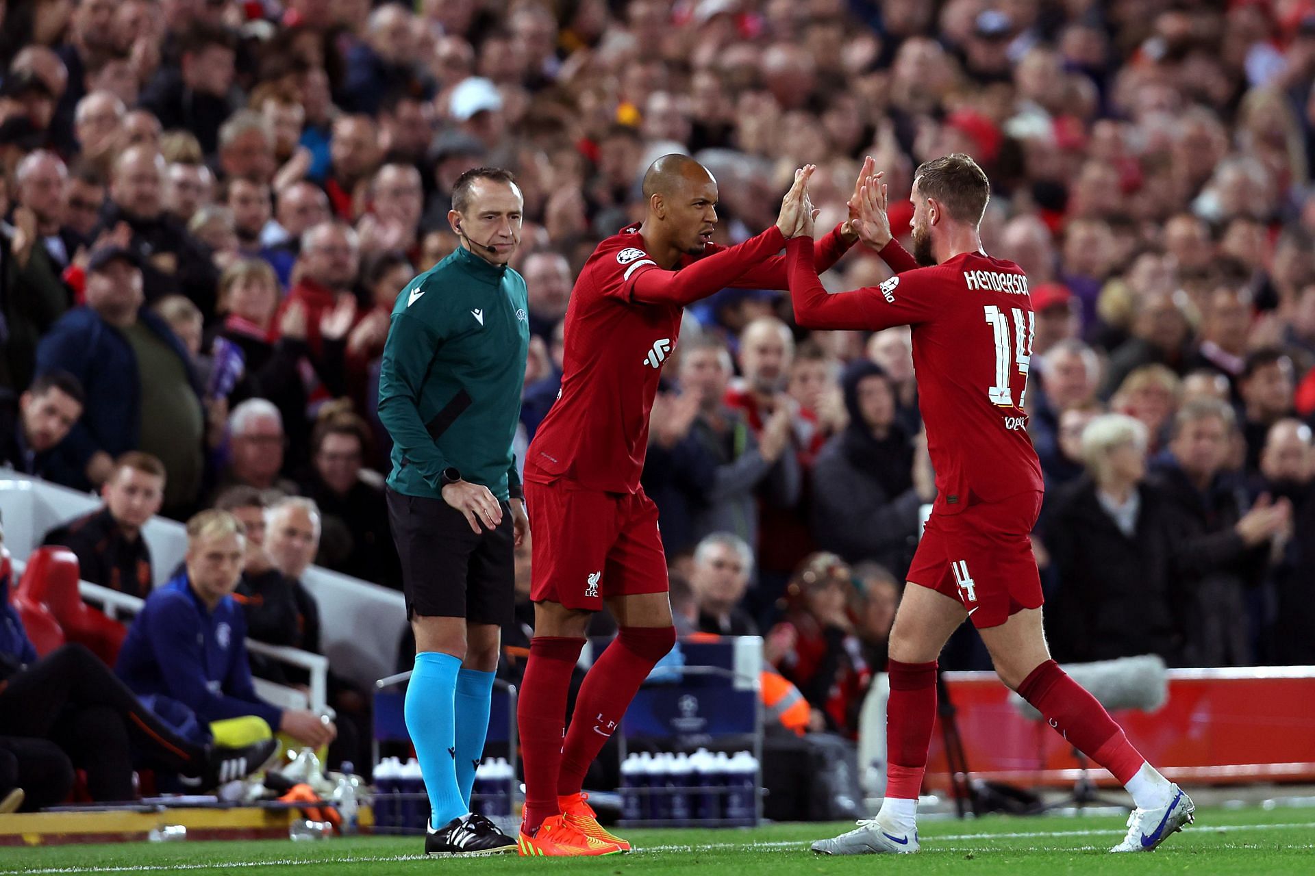 Liverpool FC v Rangers FC: Group A - UEFA Champions League